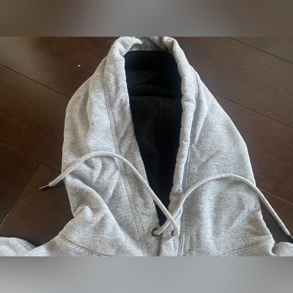 Champion grey sweatshirt hoody - Picture 3 of 7